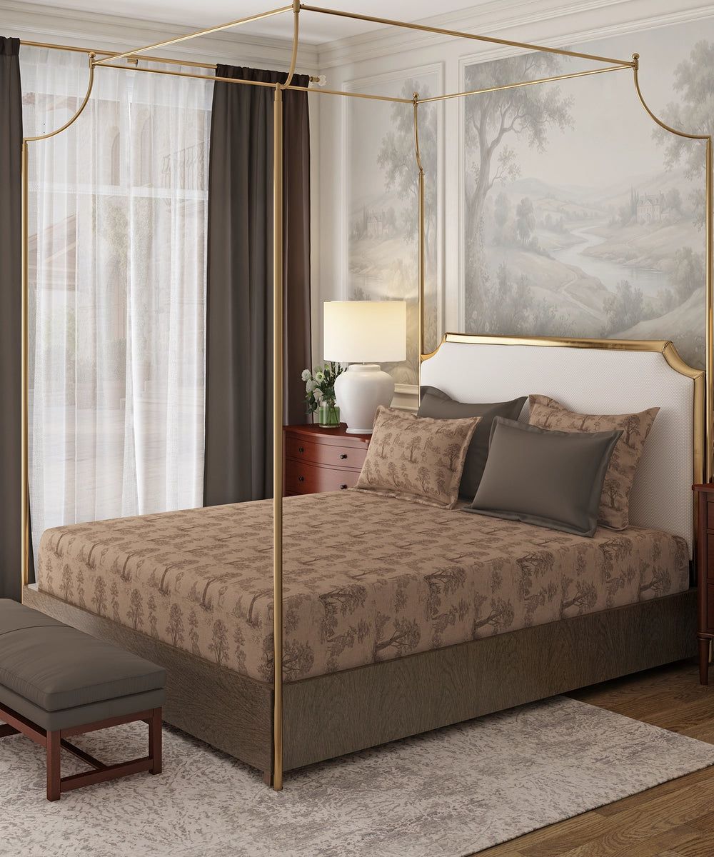 Toile Walk Bedsheet Set