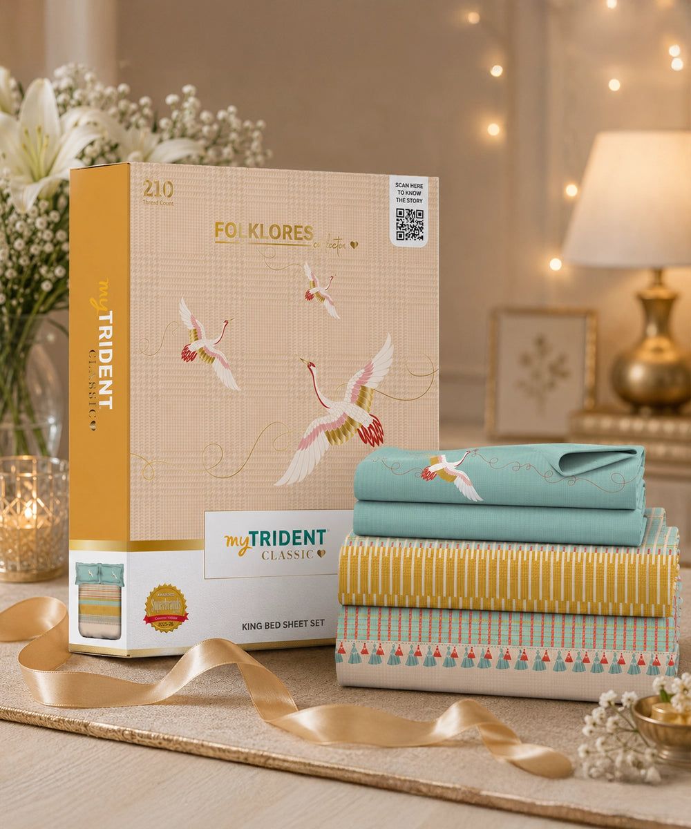Wings Of Weft Bedsheet Set